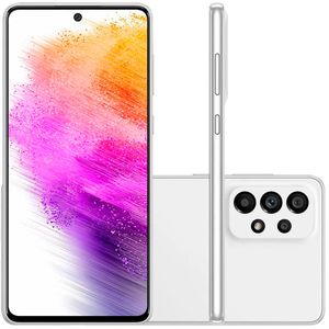 Smartphone Samsung Galaxy A73 5G 128GB 8GB de RAM Branco
