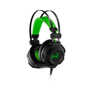 Headset Gamer Multilaser Warrior Swan PH225 Preto e Verde