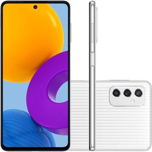 Smartphones Samsung Galaxy M52 5G 128GB 6GB RAM Branco