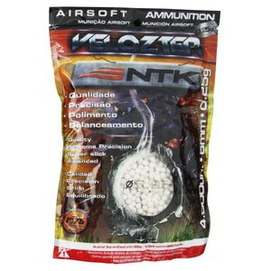 Munição Airsoft Nautika TAG Esferas BBs Velozter 0,25 4000un