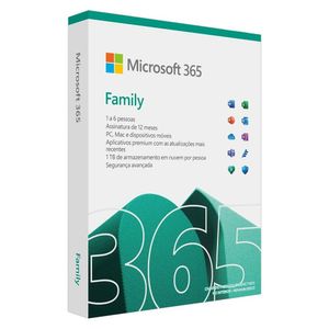 Gift Card Digital Brazil Microsoft 365 Family R$449,00
