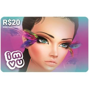 Gift Card Digital Brazil IMVU R$20,00