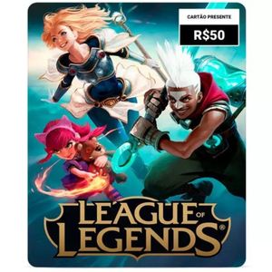 Gift Card Digital Riot League Of Legends R$50,00