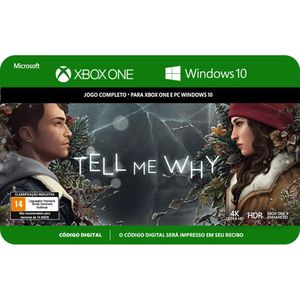 Gift Card Digital Tell Me Why Xbox R$99,00