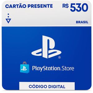 Gift Card Digital Sony Playstation R$530,00