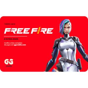 Gift Card Digital Garena Free Fire R$50,00