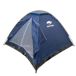 Barraca Mormaii Camping Bali para 4 pessoas Cinza e Azul