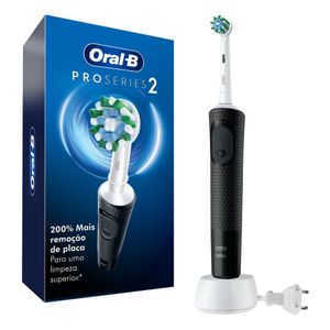 Outlet - Escova Dental Elétrica Oral B Pro Series 2 1 Unidade Preto
