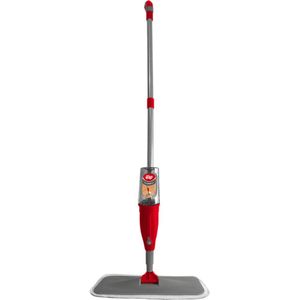 Outlet - Limpador WAP Vassoura MOP Spray com Reservatório Vermelho
