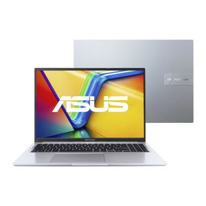 Notebook Asus Vivobook Go 15 512GB SSD 8GB de RAM 15,60" Intel Core I3, KeepOS, Full HD LED Prata