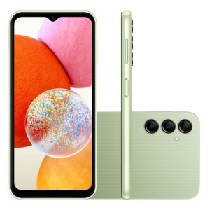 Smartphone Samsung Galaxy A14 128GB 4GB de RAM Verde
