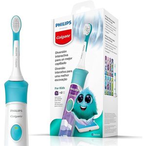 Outlet - Escova Dental Elétrica Colgate SonicPro Kids Branco e Azul