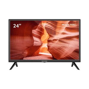 Outlet -  TV 24" Multilaser HD TL021 Sem Conversor Digital HDMI Preto
