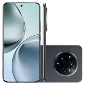 Smartphone Realme 14 Pro 5G 256GB 12GB de RAM Cinza Escuro