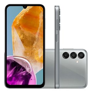 Smartphone Samsung Galaxy M15 128GB 4GB de RAM Cinza