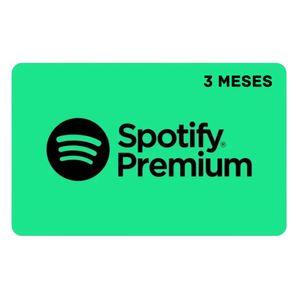 Gift Card Digital Spotify Premium 3 Meses R$61,90