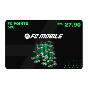 Gift Card Digital EA Sports FC Mobile 520 + 104 Points R$27,90