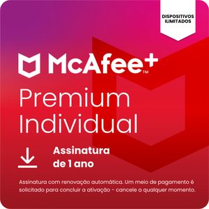 Gift Card Digital McAfee Plus Premium Individual R$149,90